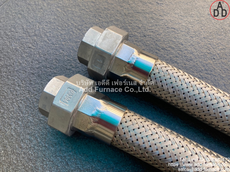 ท่ออ่อนสแตนเลส Gas Hose Stainless Steel 304 (5)